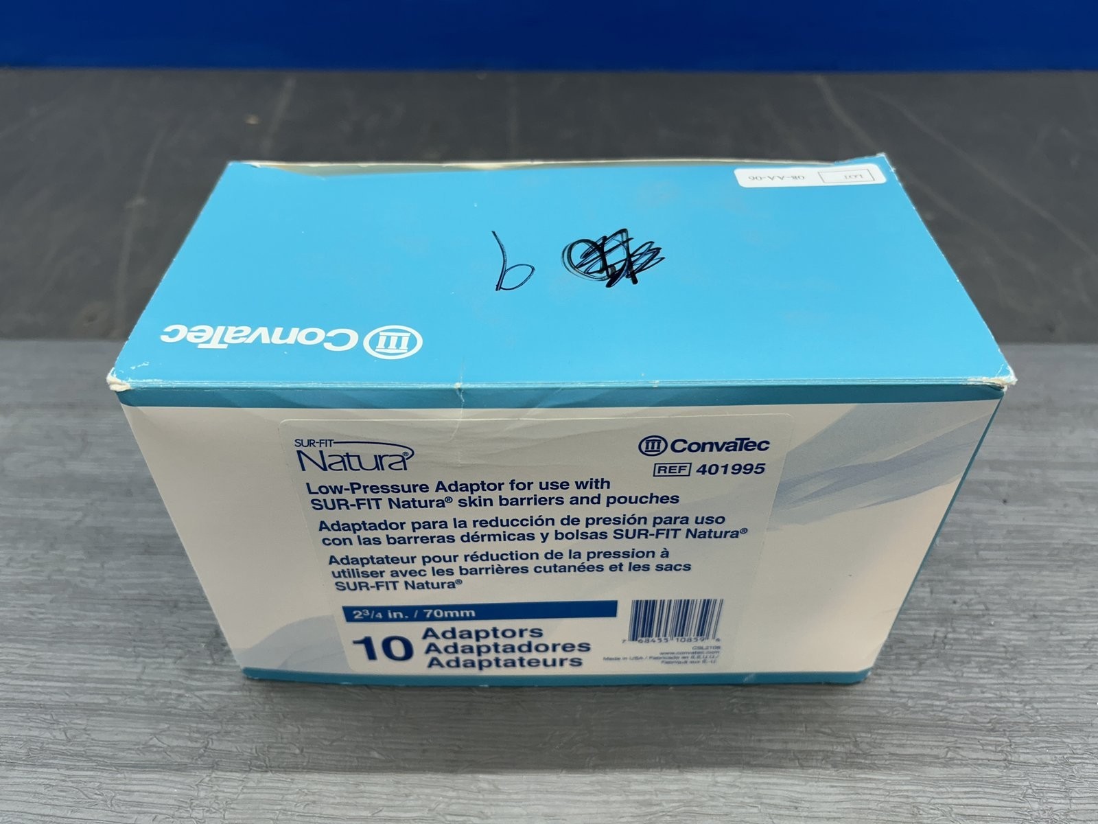BRAND NEW CONVATEC NATURA SUR-FIT LOW PRESSURE ADAPTOR #401995.(9 units not 10**