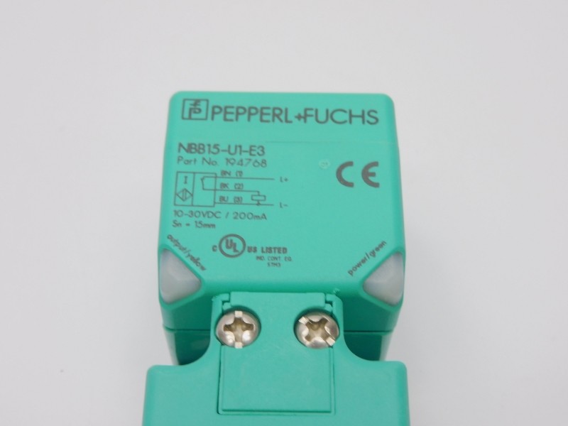 PEPPERL+FUCHS NBB15-U1-E3 194768 10-30VDC NSMP