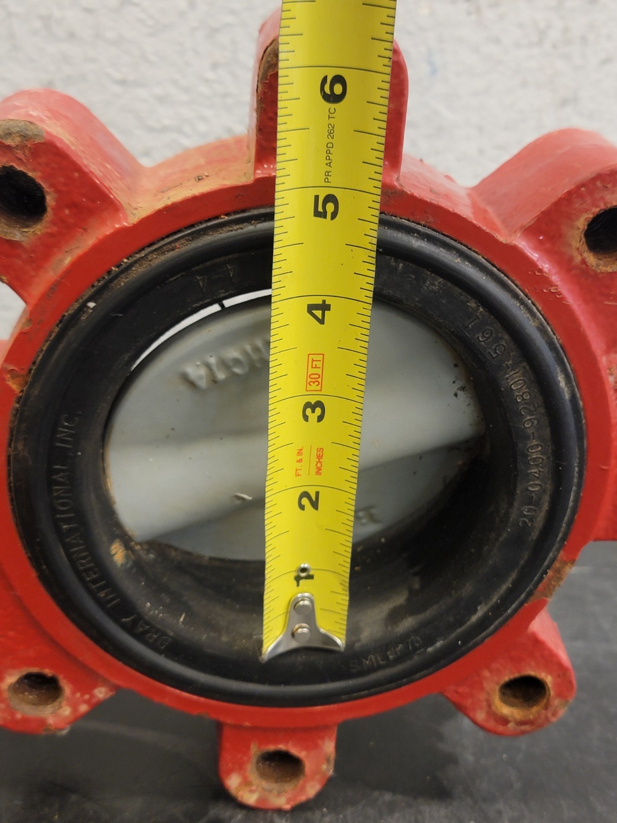 BRAY 4″ BUTTERFLY VALVE SERIES 31 Used A3