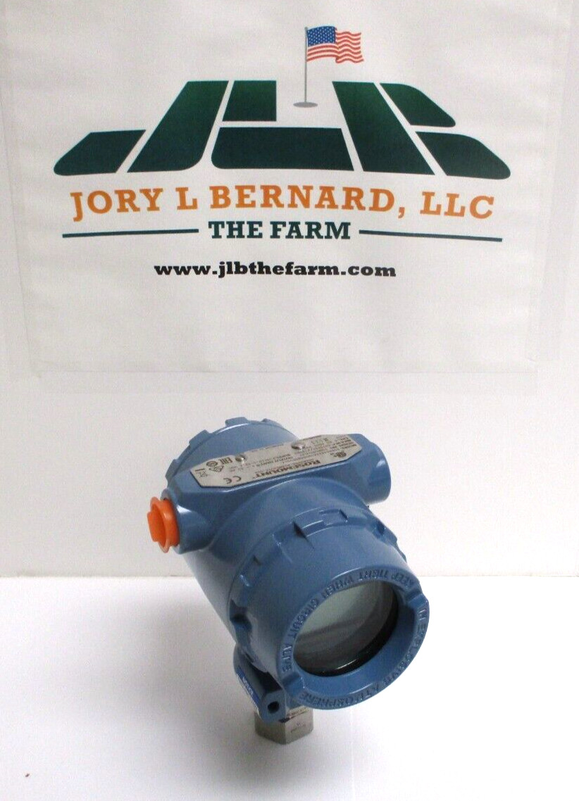 ROSEMOUNT, 2088G3S22A1M5B4E5P0054, GAUGE PRESSURE TRANSMITTER, 800 PSI, SURPLUS