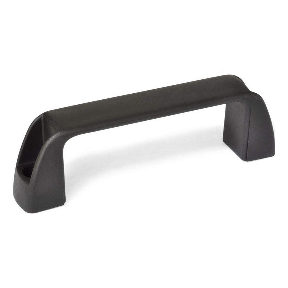 JW WINCO Pull Handle, Black, Polypropylene 813RD1