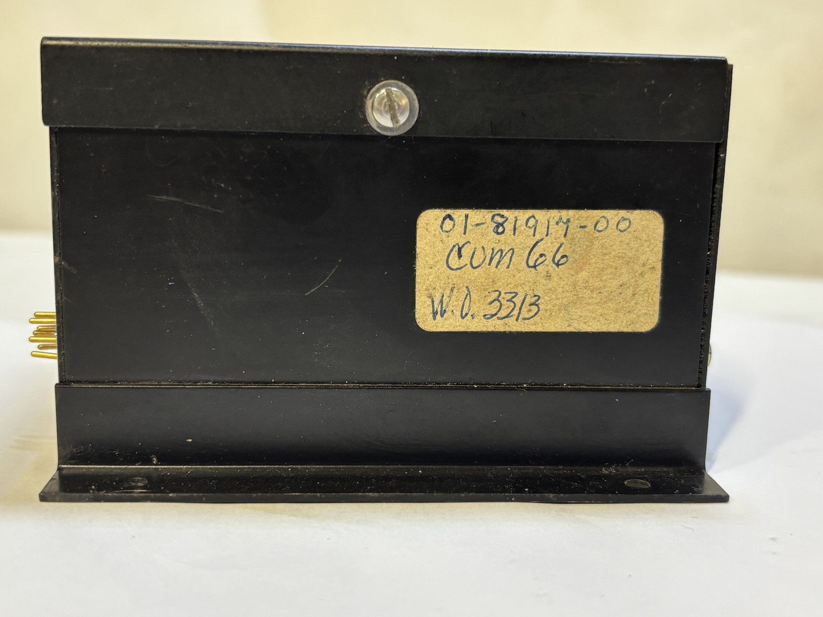 Applied Materials Cobilt 8100 S Turbo Baratron Interconnect 01-81917-00 Module