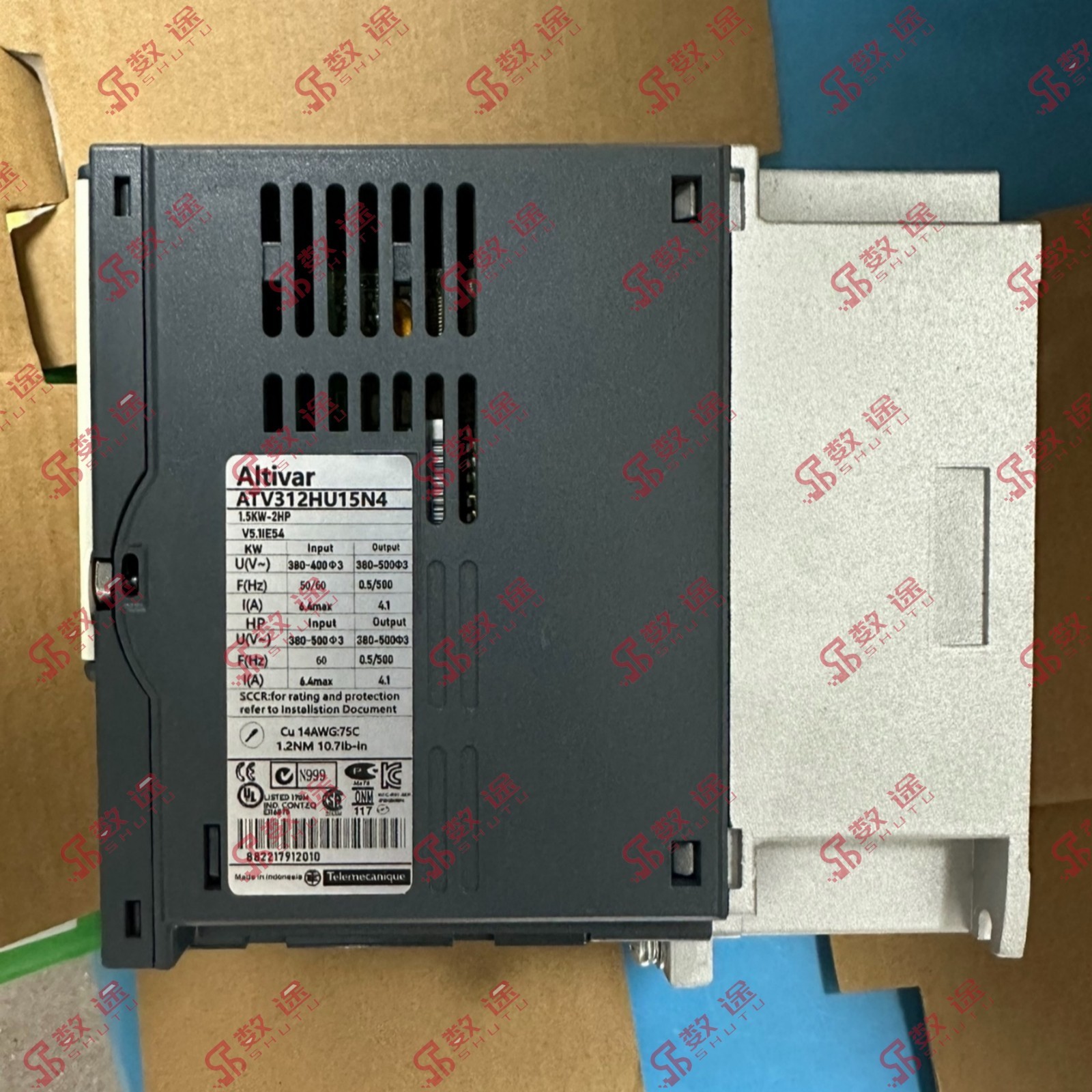 Schneider ATV312HU15N4 380-500V 1.5KW Frequency converter#1pcs new in box