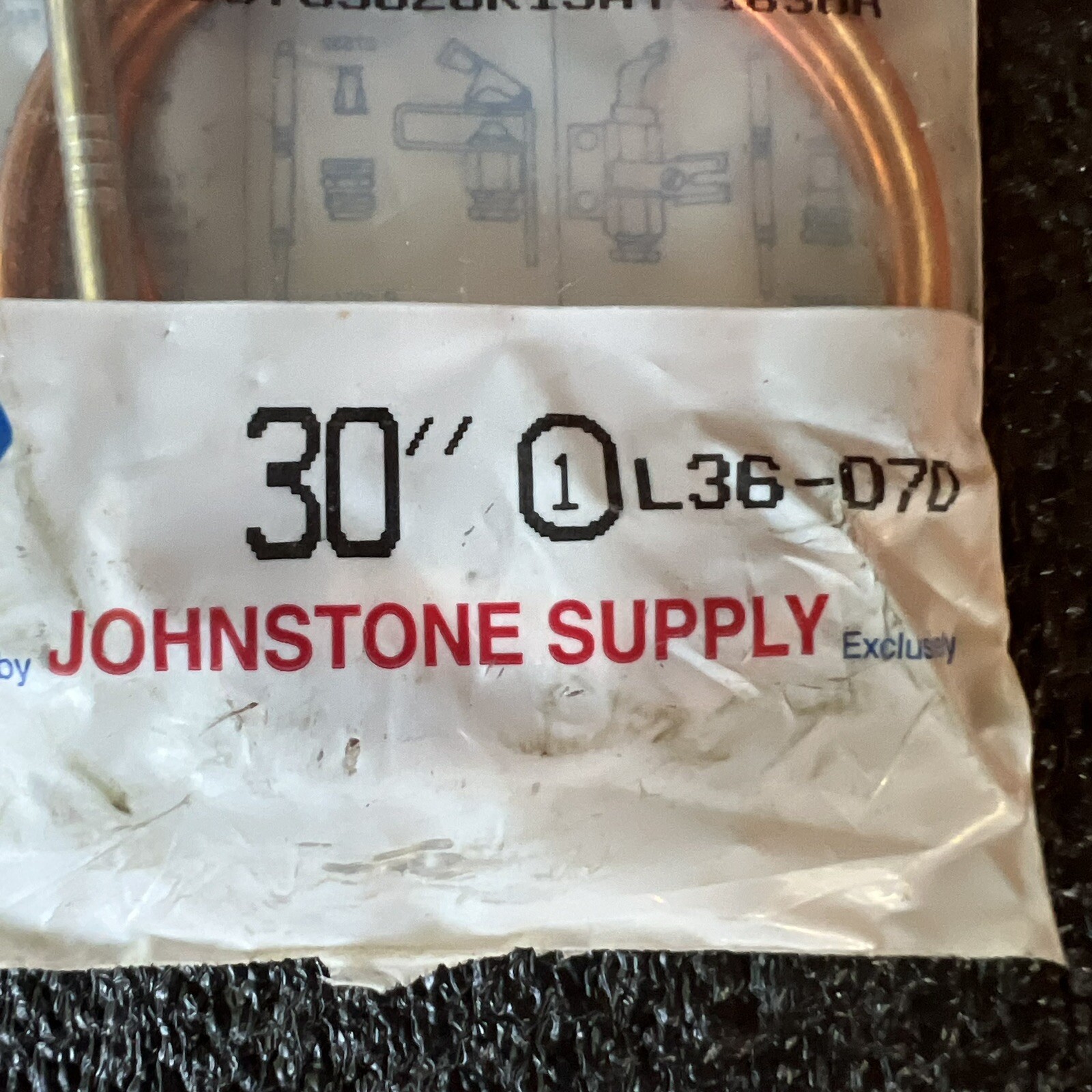 NEW OLD STOCK JOHNSTONE 30″ UNIVERSAL THERMOCOUPLE L36-070 *Free Shipping*