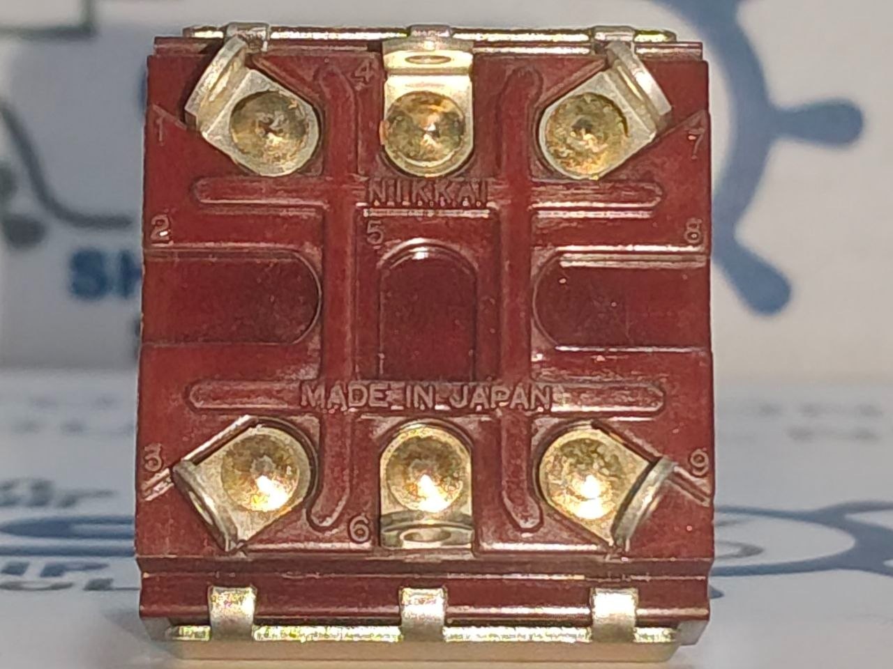 Nikkai S-31 Toggle Switch D-42821-1 25A 125V.AC 9A 250V.AC (Lot of 2 Pcs)
