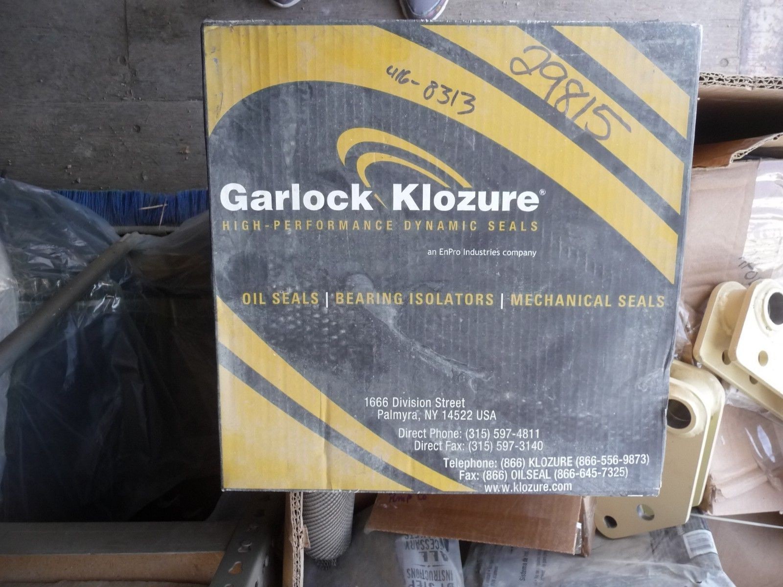 GARLOCK KLOZURE SEAL 25003-9980