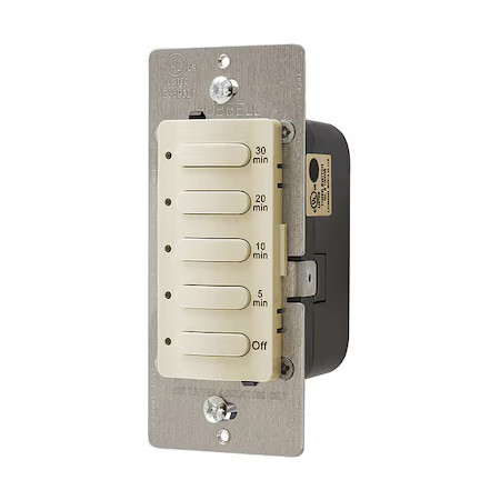 Hubbell Wiring Device-Kellems Dt5030i Timer, Electronic, 120/277V, Ivory