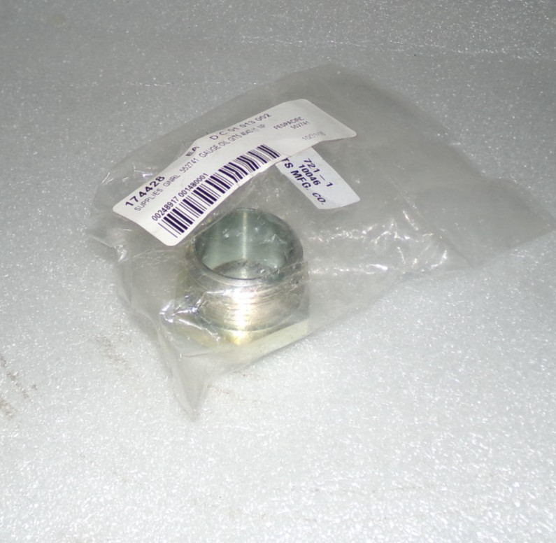Gits 4043 BW-10 Liquid Level Gauge Steel Zinc Plated 1-11 1/2 NPT 25PSI NEW