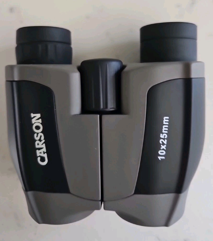 Carson Jd-025 Compact Binocular, 10 X 25 Magnification, Bk-7 Prism, 342 Ft