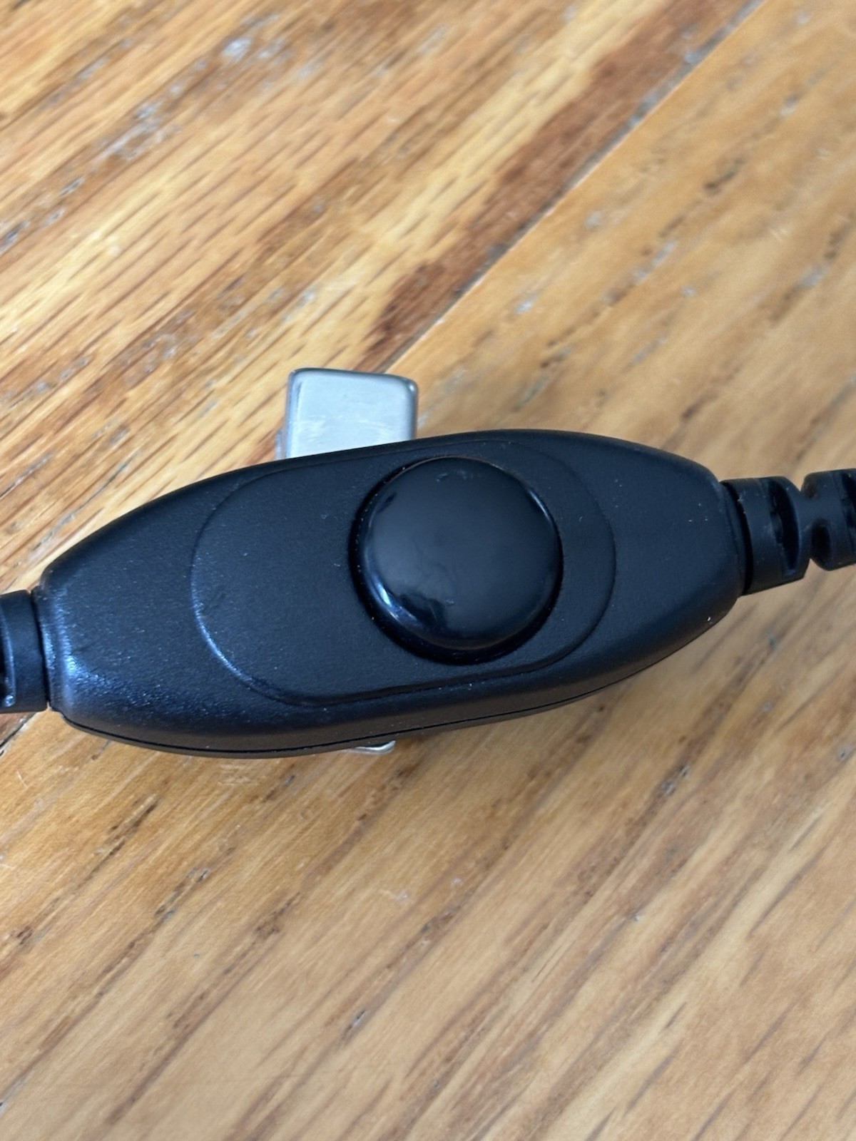Motorola PMLN5011A Tactical Temple Transducer Headset Radio ConnectorPTT Button
