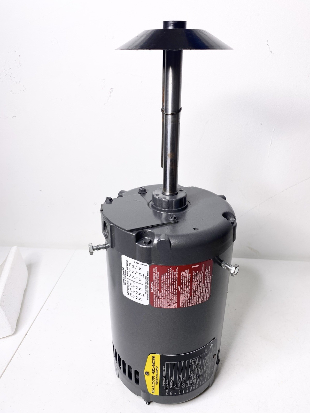 Baldor Electric CFM3046A 3/4 HP Motor 1140 RPM 3PH 48YZ