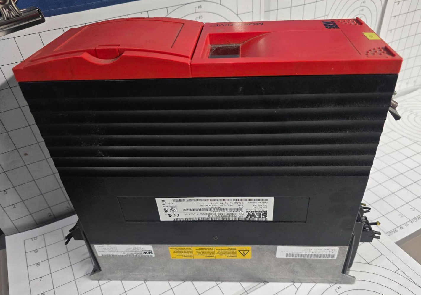 SEW EURODRIVE-MDS60A0040-5A3-4-00 – DRIVE CONTROL UNIT 8.6AMP 400VAC (Used)