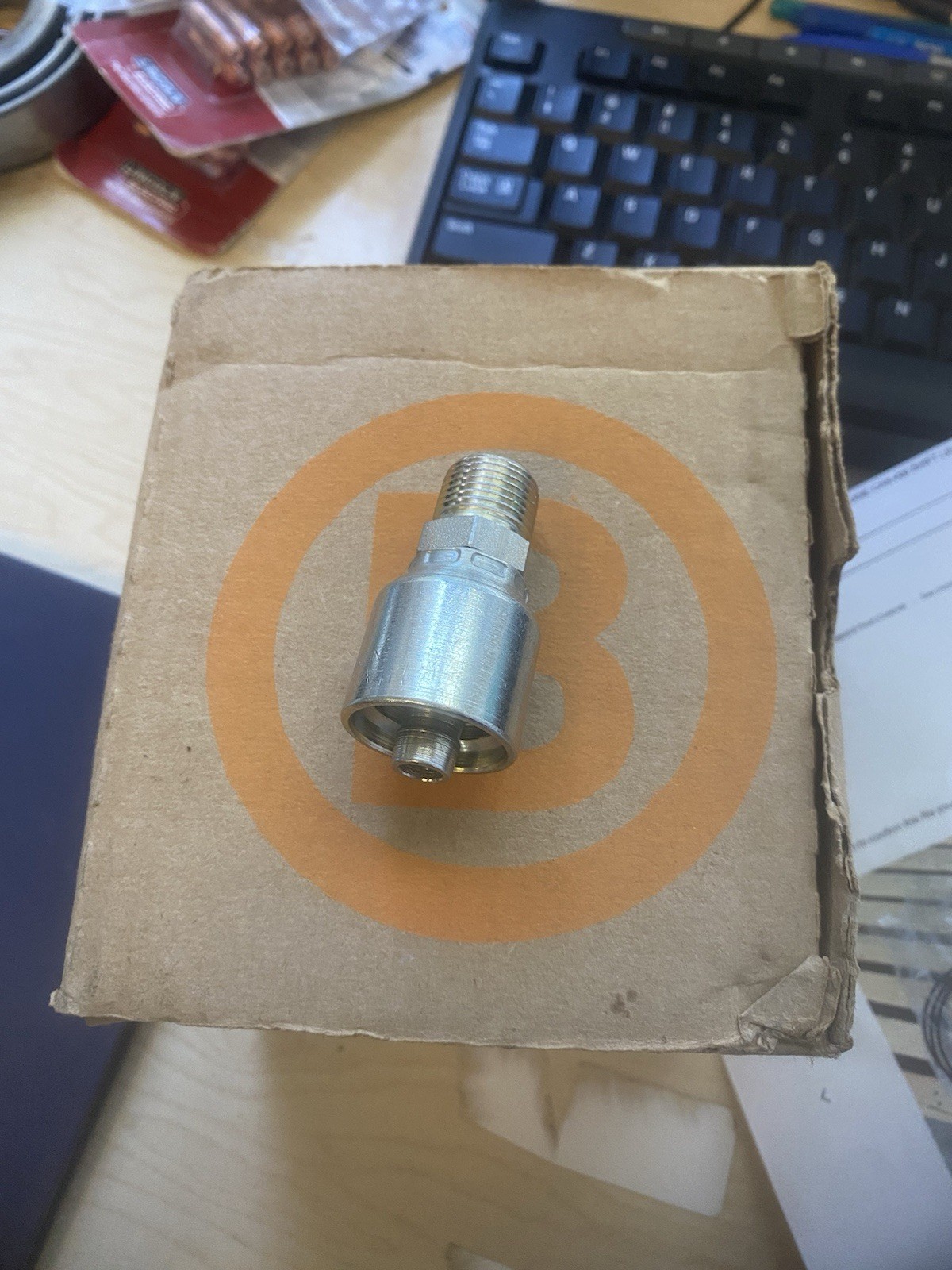 BRAND NEW Bridgeport 581-DC EMT/FMC Coupling Combination Zinc Die Cast, 1/2 Inch