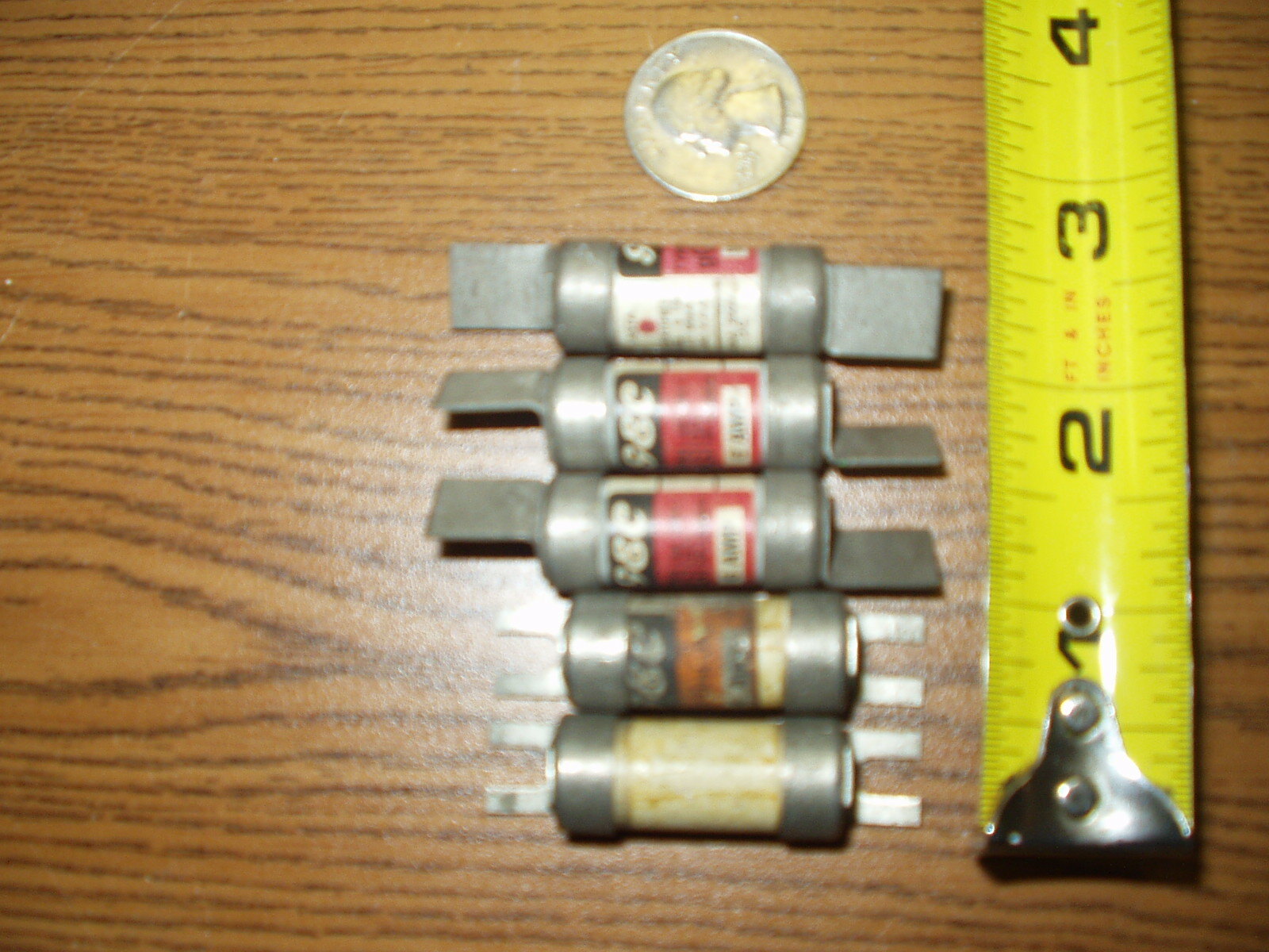 Lot of 2 USED GEC ALSTHOM NS6 and 1 NS10 TYPE G 440VAC 250VDC 80kA