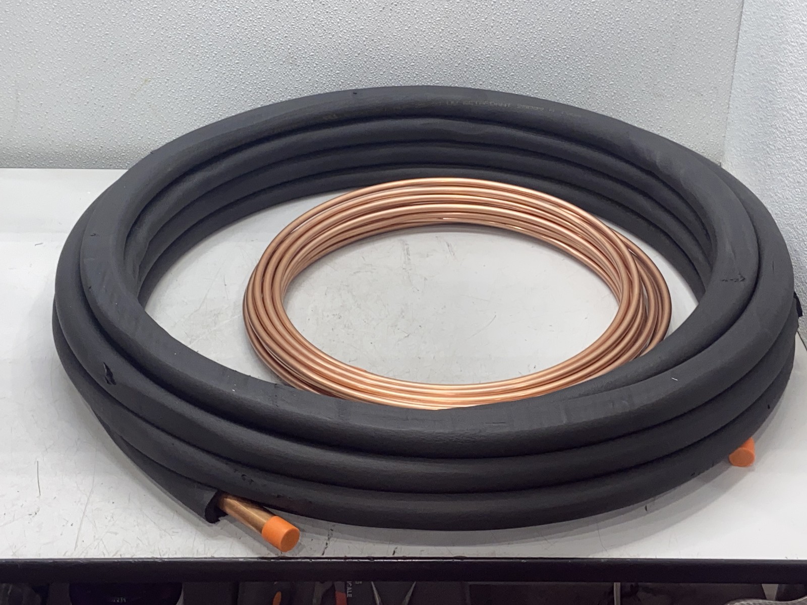 Streamline 50ft HVAC Line Set 3/8″ x 7/8″ x 3/8″ Insulated Copper 61480500