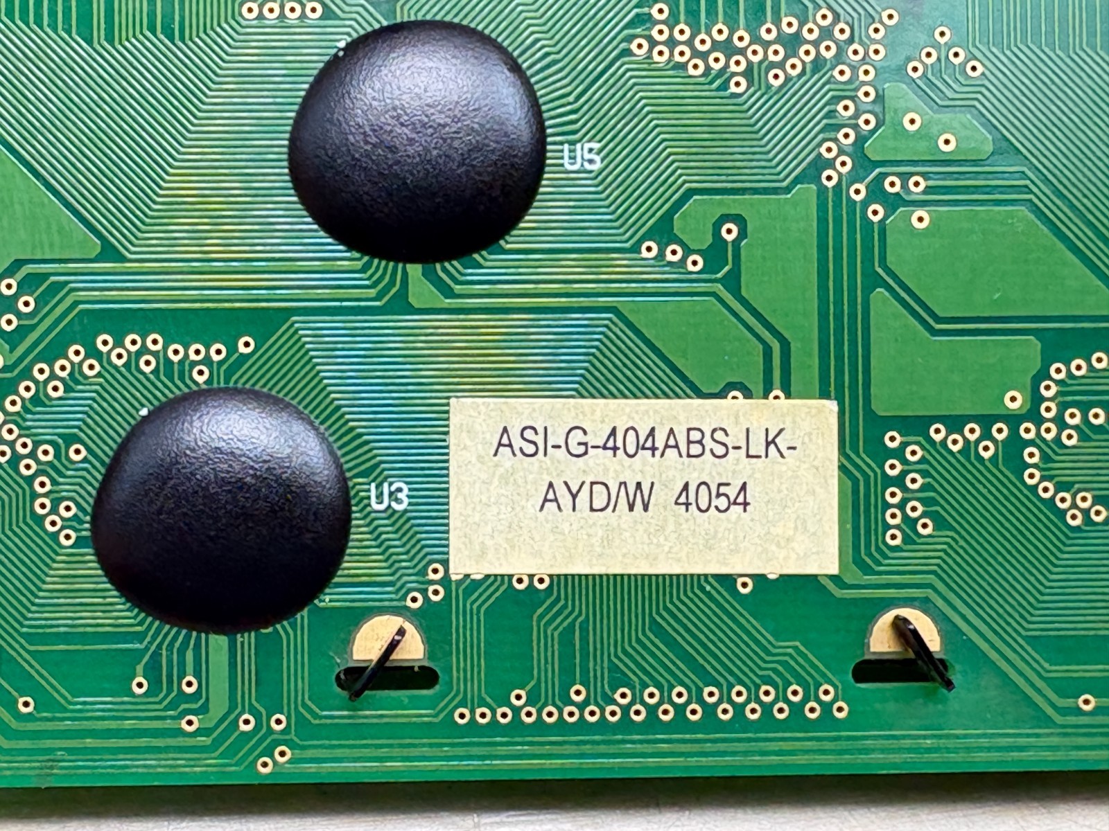 Telesis ASI-G-404ABS-LK-AYD/W Display Board for TMC420 Pinstamp Controller