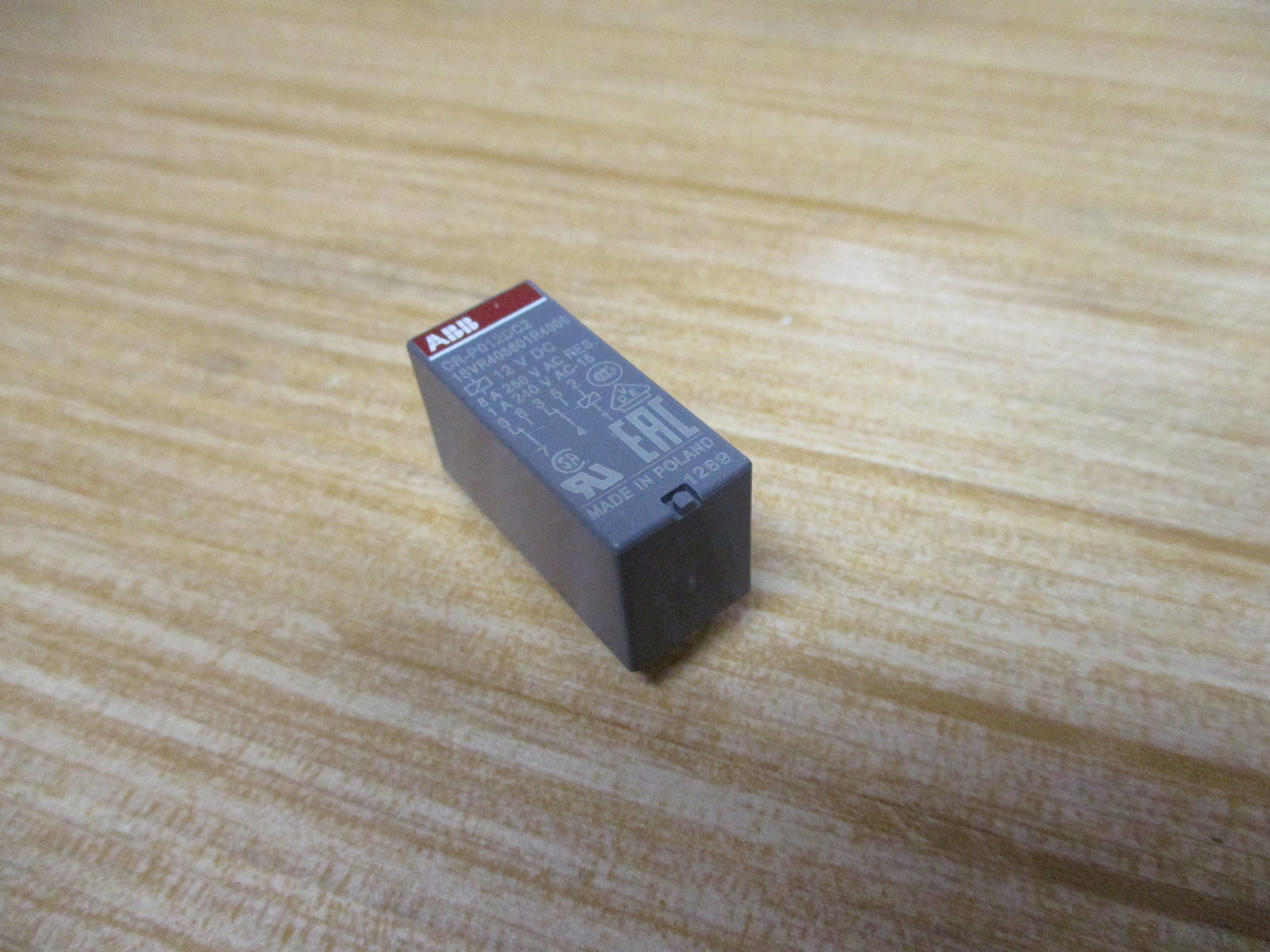 ABB CR-P012DC2 Interface Relay 1SVR405601R4000 (Pack of 4)
