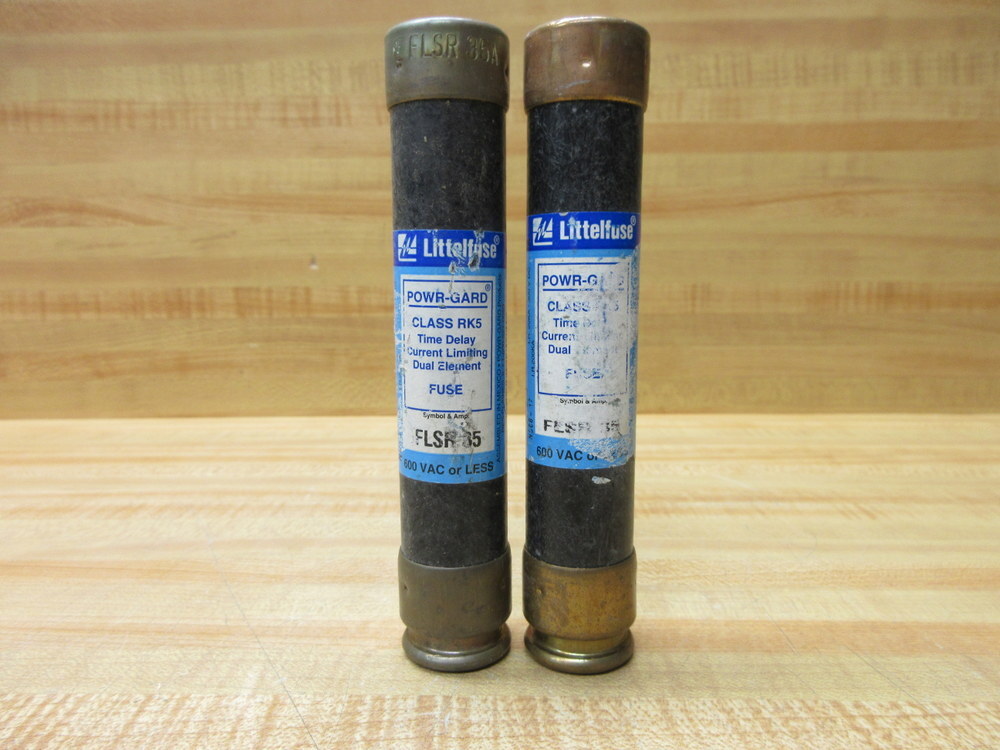 Littelfuse FLSR-35 Fuse Cross Ref 486L37, FLSR035 (Pack of 2)