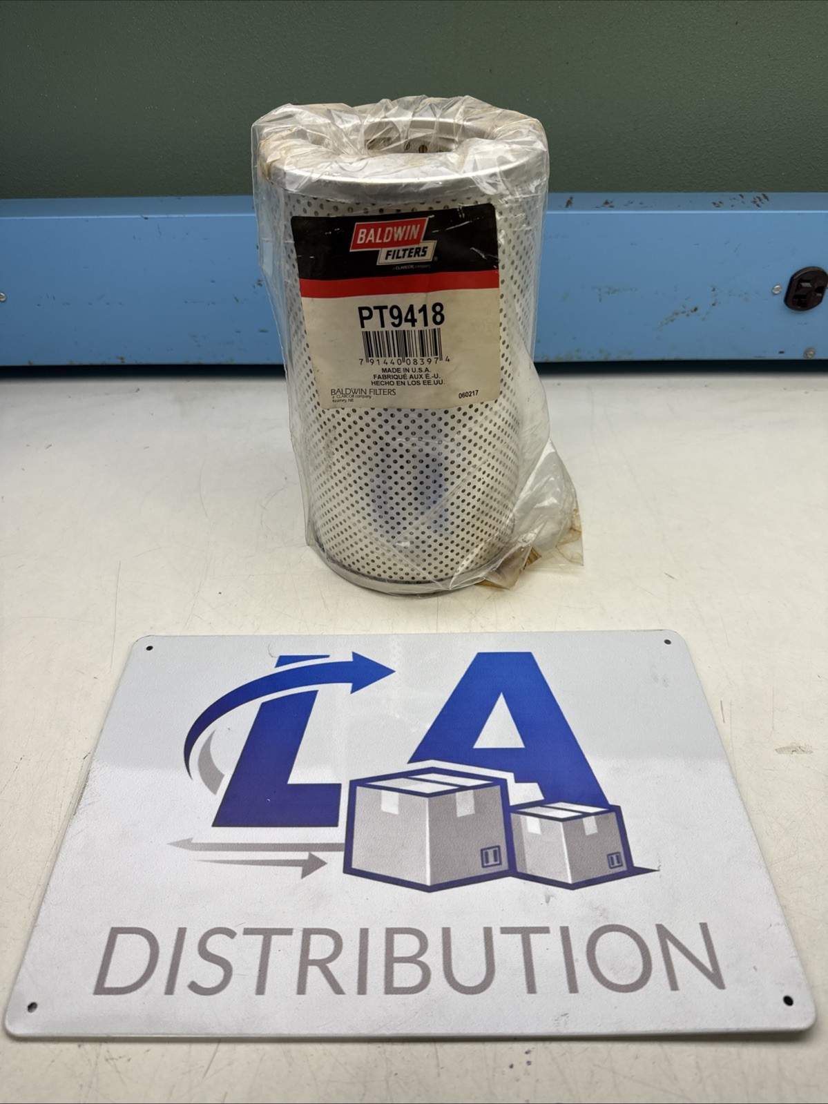 Baldwin Filters Pt9418 Hydraulic Filter, 5-1/8 X 9 In