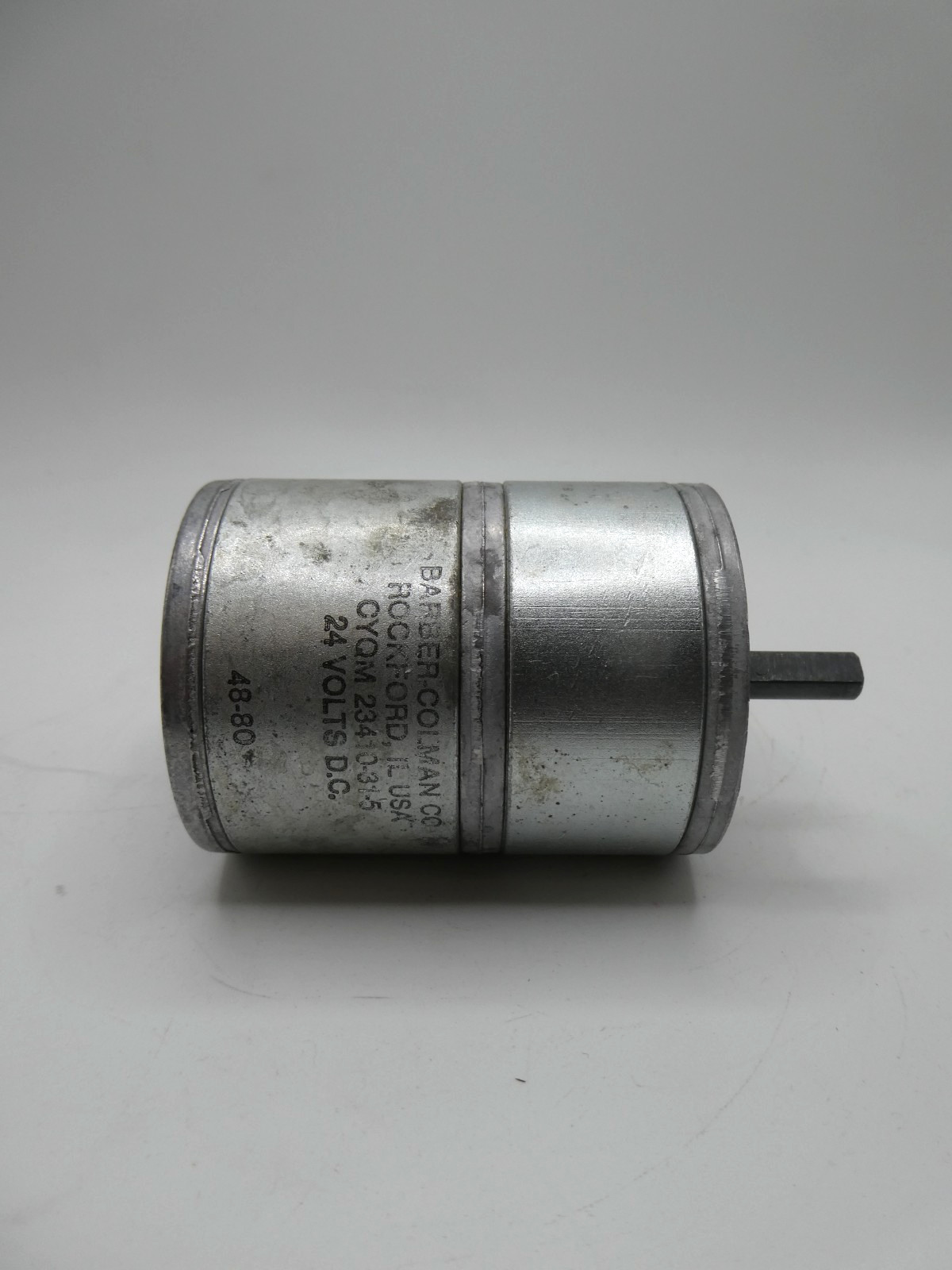 Barber-Coleman CYQM 23410-31-5 24vdc 200 rpm 1/4 x 5/8 Shaft