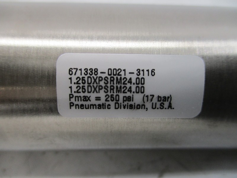 PARKER 671338-0021-3116 1.25DXPSRM24.00 250PSI NSNP