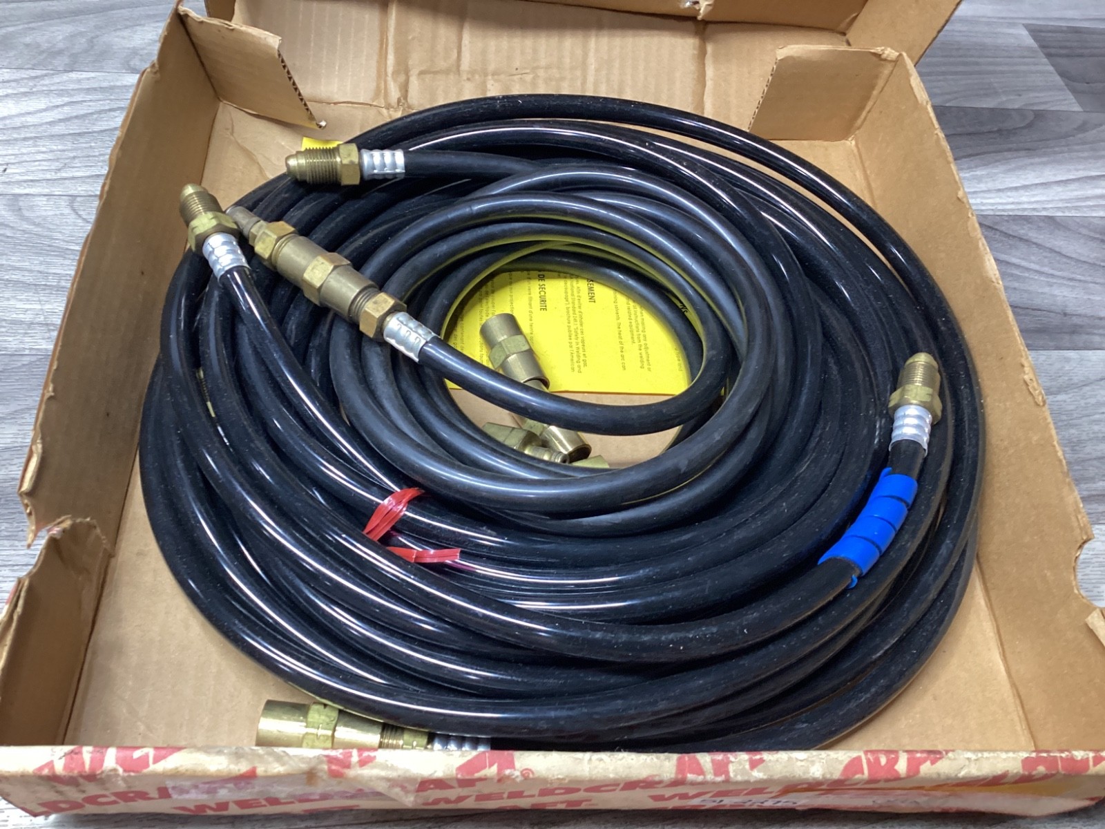 WELDCRAFT HOOK UP KIT (WATER-COOLED) QHK-1 #102D151PR5*SI
