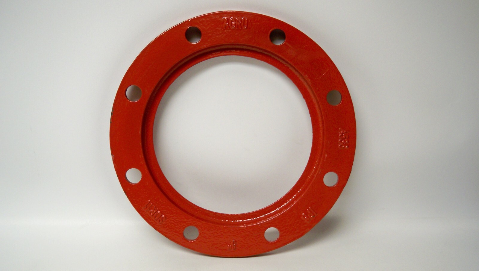 NEW AGRU Ductile Iron Back Up Ring 8″ IPS SDR11, ASTM A536, 210404