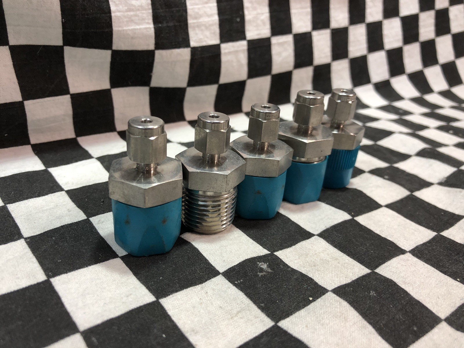 5x SWAGELOK Male Connector 1/8” Comp X 1/2” NPT, SS-200-1-8, SHIPSAMEDAY#M34