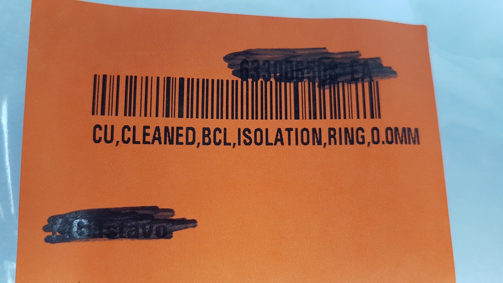 KoMiCo Technology BCL ISOLATION RING 0.0MM