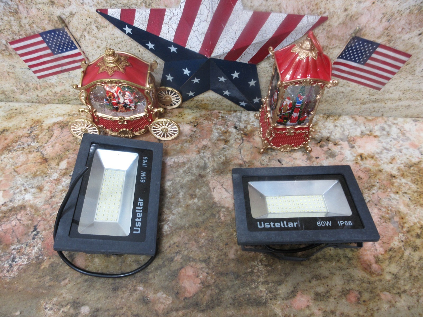 2000 HAAS VF3 CNC MILL USTELLAR LIGHT LAMP UT88815-DW-US LOT OF 2 PIECES