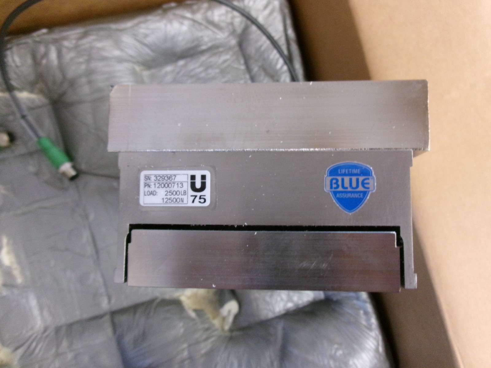 NIB montalvo U75 Pillow Block Load Cell 2500LB 12000713 12500N U75-2500 #1