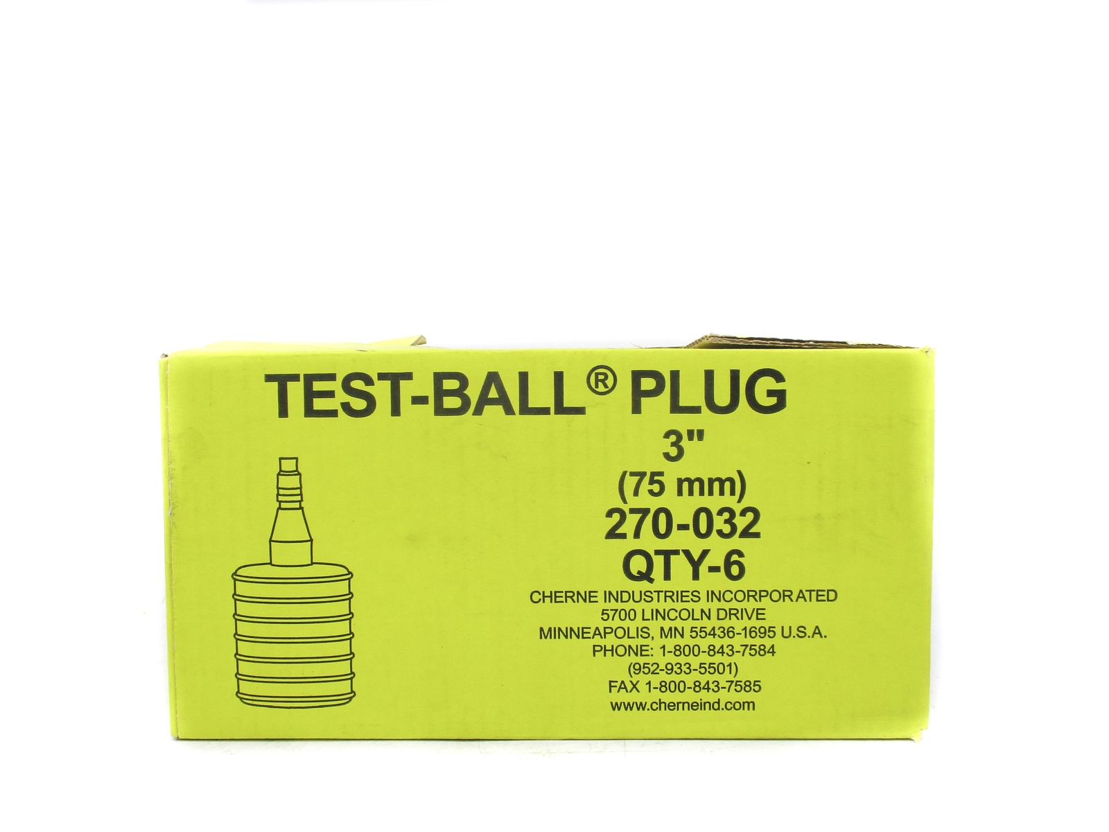 CHERNE INDUSTRIES 270-032 (PKG OF 6) NSMP