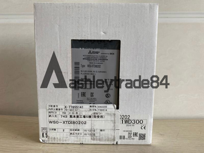 1pcs New Mitsubishi WS0-XTDI80202 WS0-XTDI80202(C) Controller