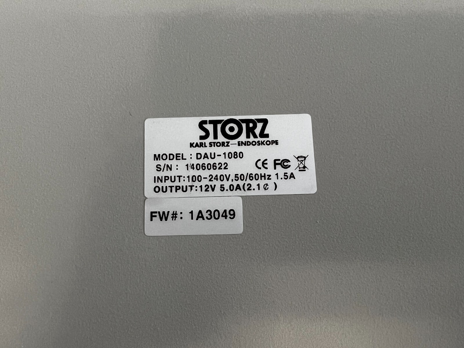 Lot of 3 Karl Storz DAU-1080 Endoscope Universal DVI Converter