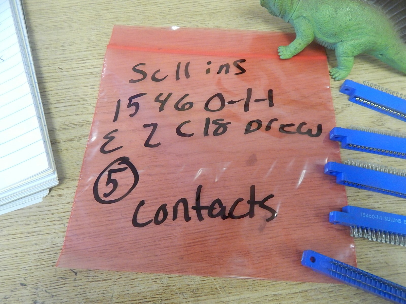 Sullins 15460-1-1 EZC18Drew Connectors Lot of 5 *FREE SHIPPING*