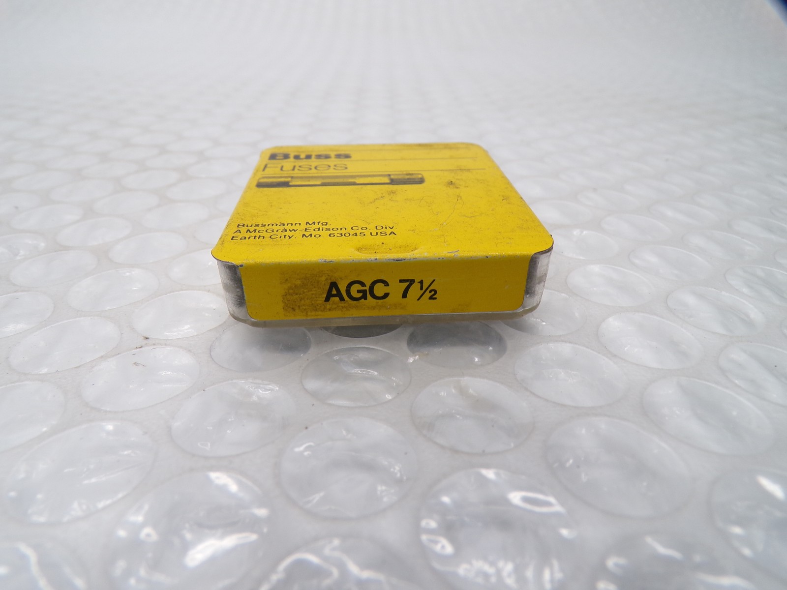 BUSSMANN AGC 7-1/2 FUSE PKG OF 4 NSMP