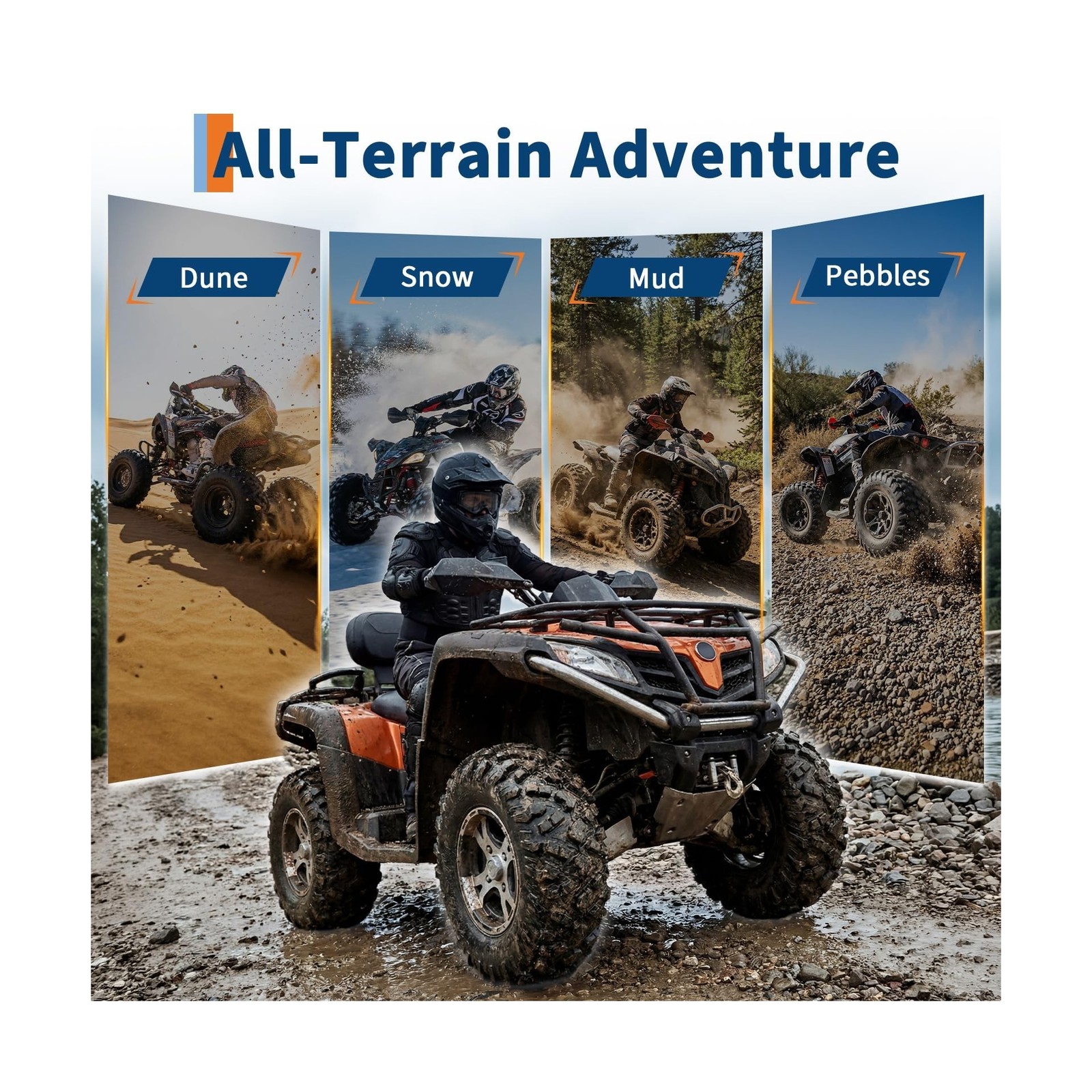 25x10x12 ATV UTV Tires, 25 10 12 All-Terrain Tires,A102, 25×10-12 UTV ATV Tir…
