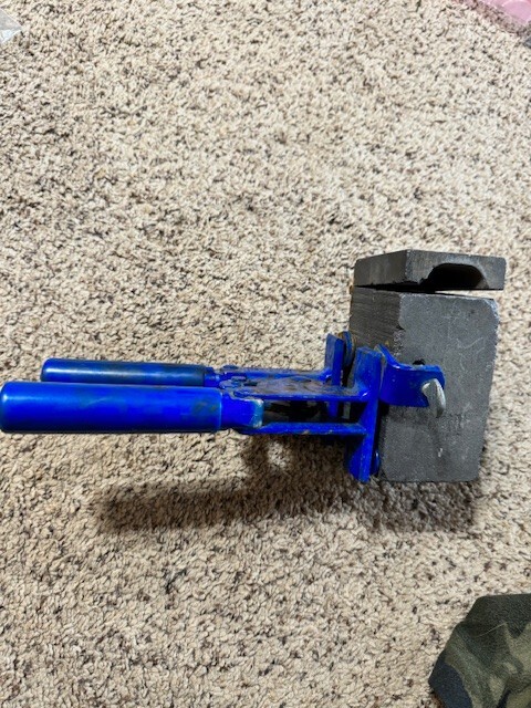 ULTRAWELD PT2S2SB with MH1 Mold Handle Clamp