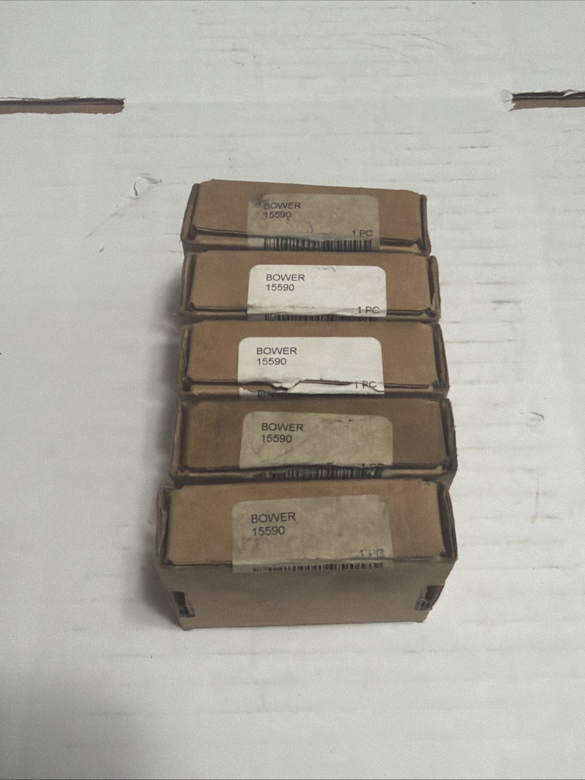 *Lot Of 5* BOWER/BCA 1-1/8″ BORE TAPER ROLLER BEARING 15590