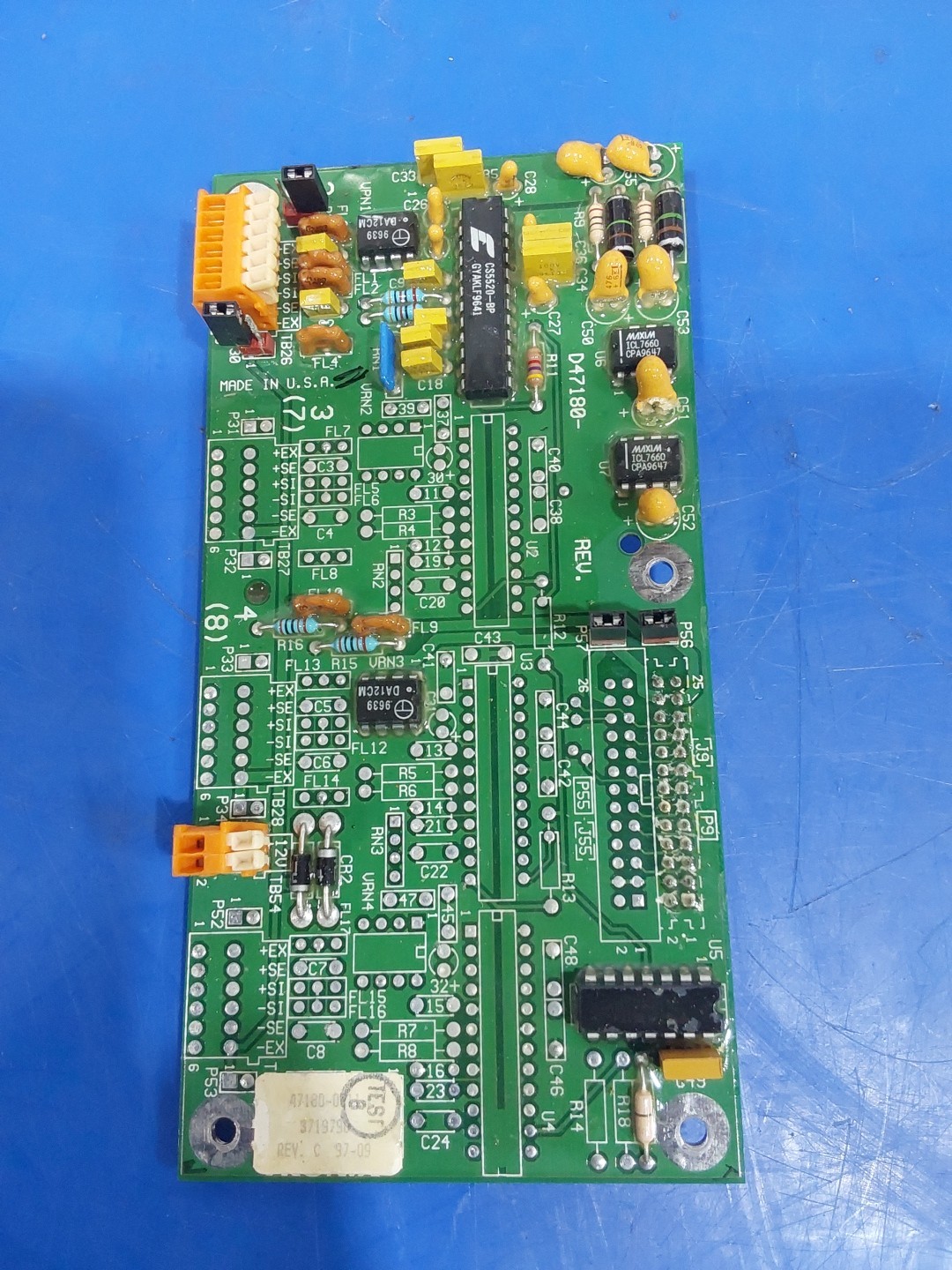 WEIGH-TRONIX, WI-130 2 PLATFORM BOARD D47180