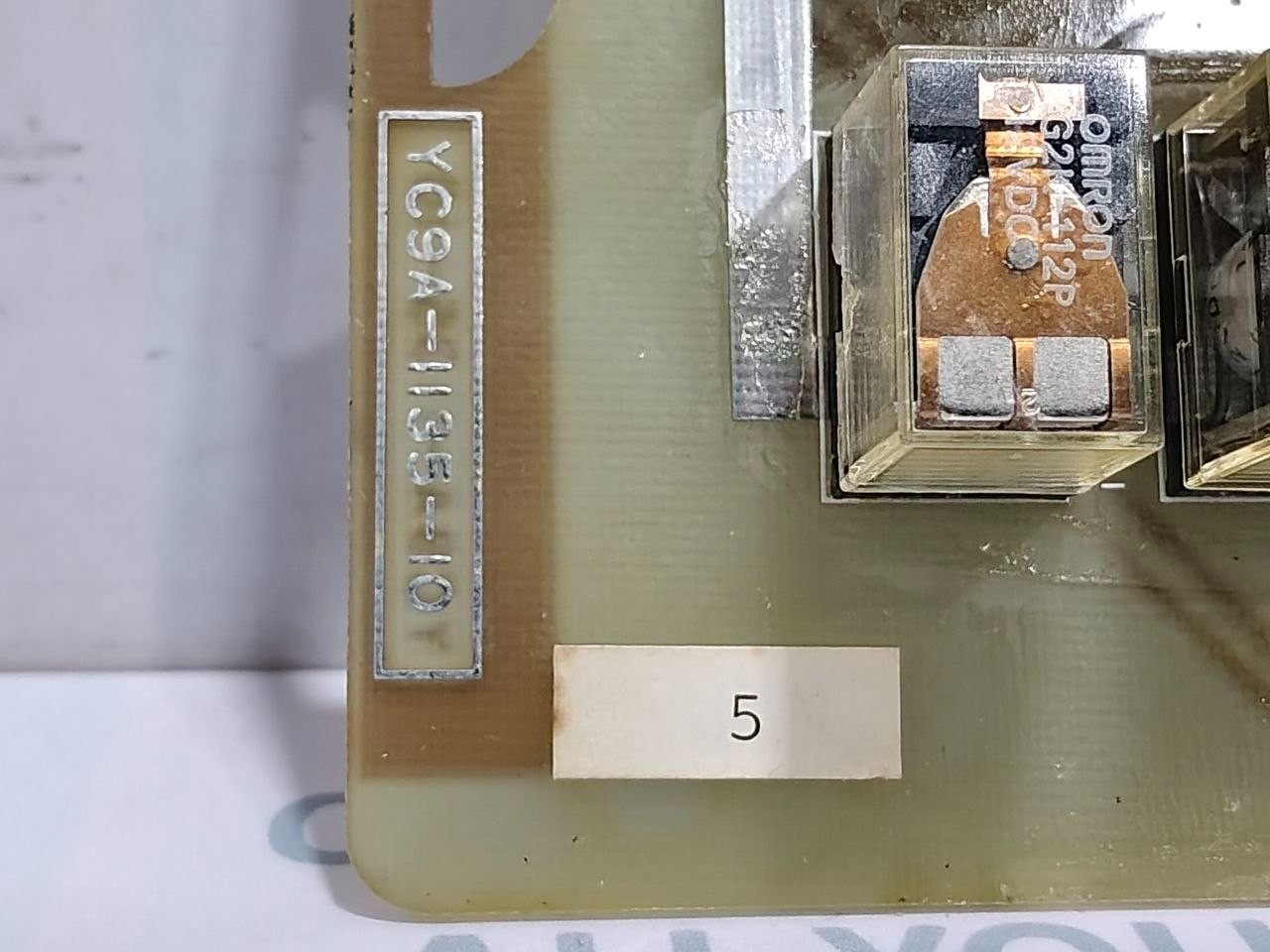 Yuken YC9A-1135-10 Flat Relay Printed Circuit Board D-42821-1