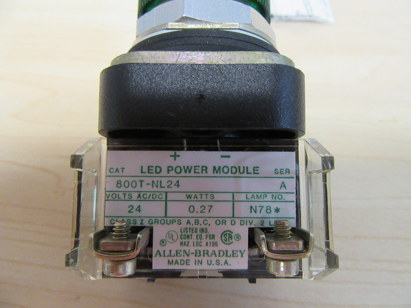 Allen Bradley 800T-QL24G Pilot Light 800TQL24G
