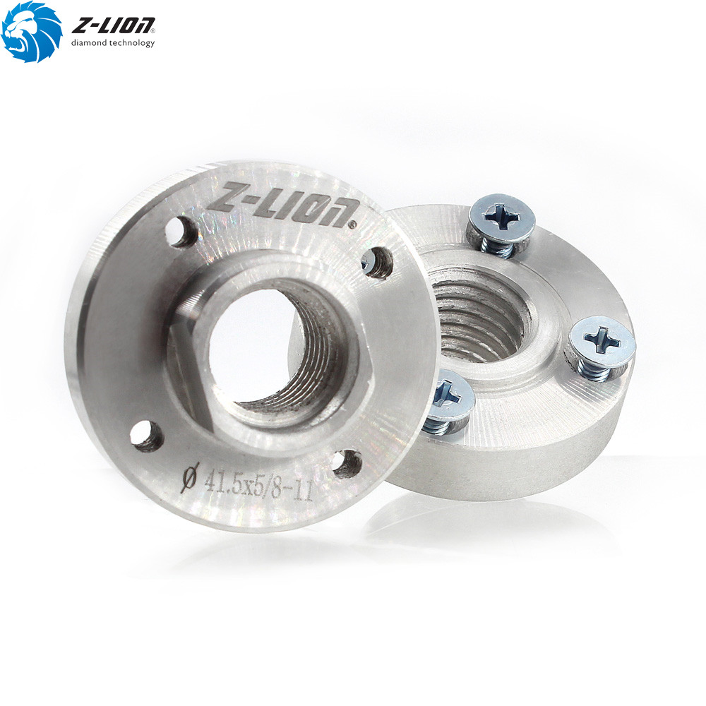 2PCS Angle Grinder Flange 5-8/11 22mm Fixed Aluminium Replacement Power Tools