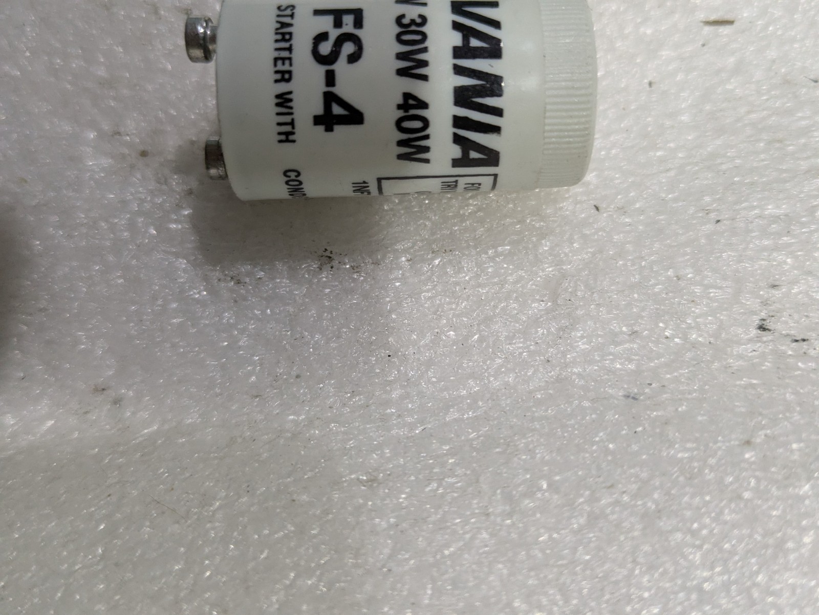 SYLVANIA FS-4 13W 30W 40W STARTERS .. LOT OF 7