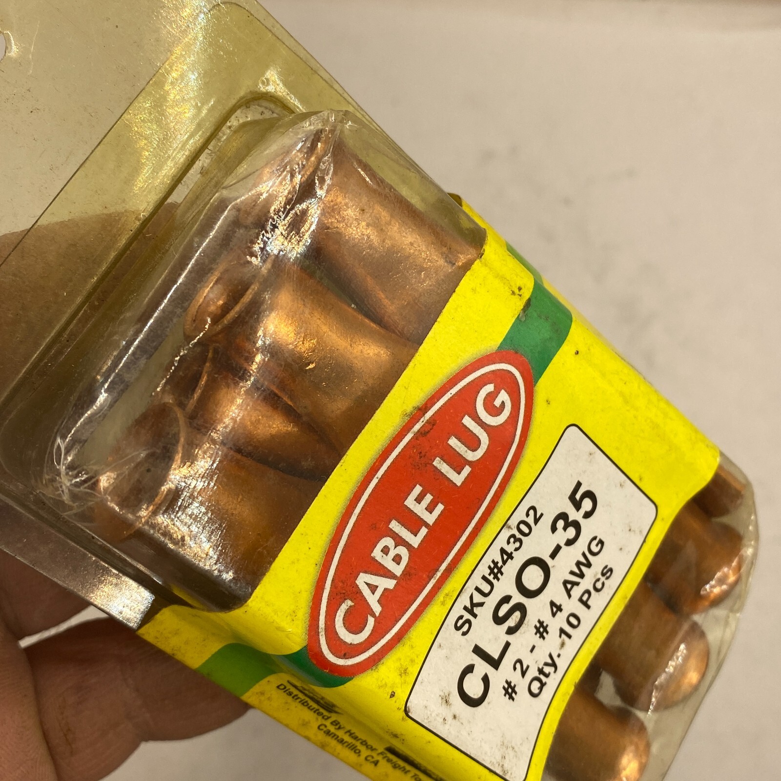 Cable Lug Clamp Connection #4302 CLSO-35 – QTY 10 Pcs – LOT OF 2🔔
