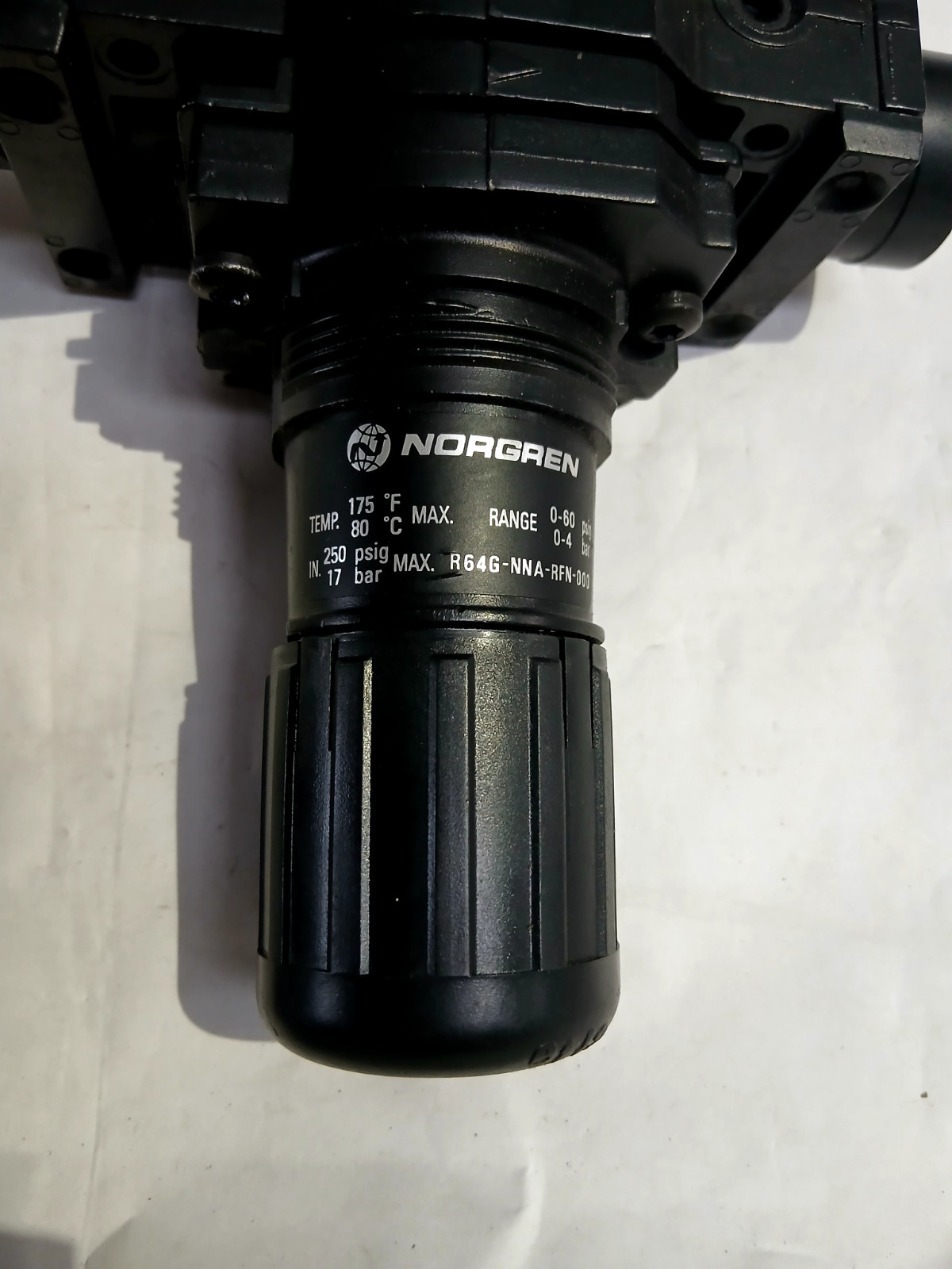 NORGREN R64G-NNA-RFN-000 Olympian Plus Pressure Regulator (BR4C.5b3)