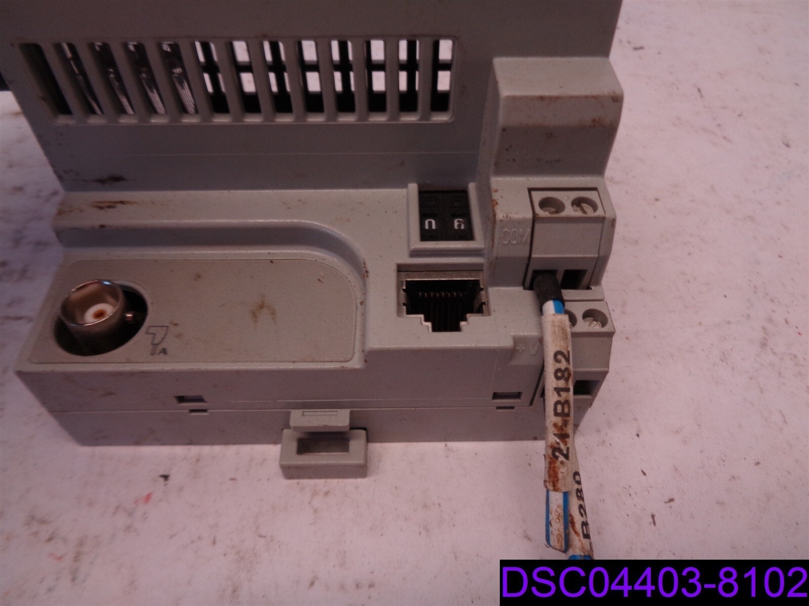 ALLEN BRADLEY 1794-ACN15 FLEX I/O CONTROLNET ADAPTER INPUT 24 VDC OUTPUT 5VDC