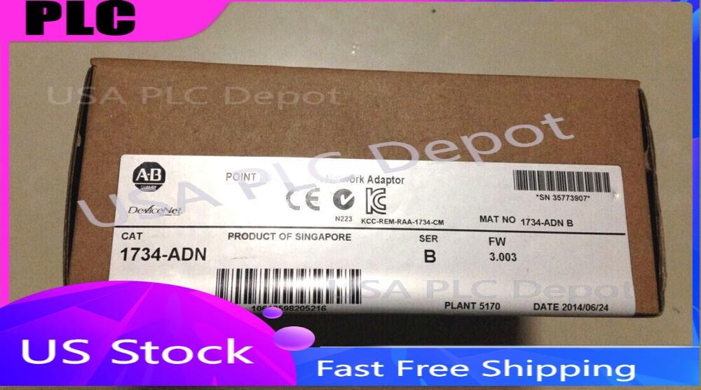 1PC NEW Allen-Bradley 1734-ADN POINT I/O DeviceNet Network Adaptor