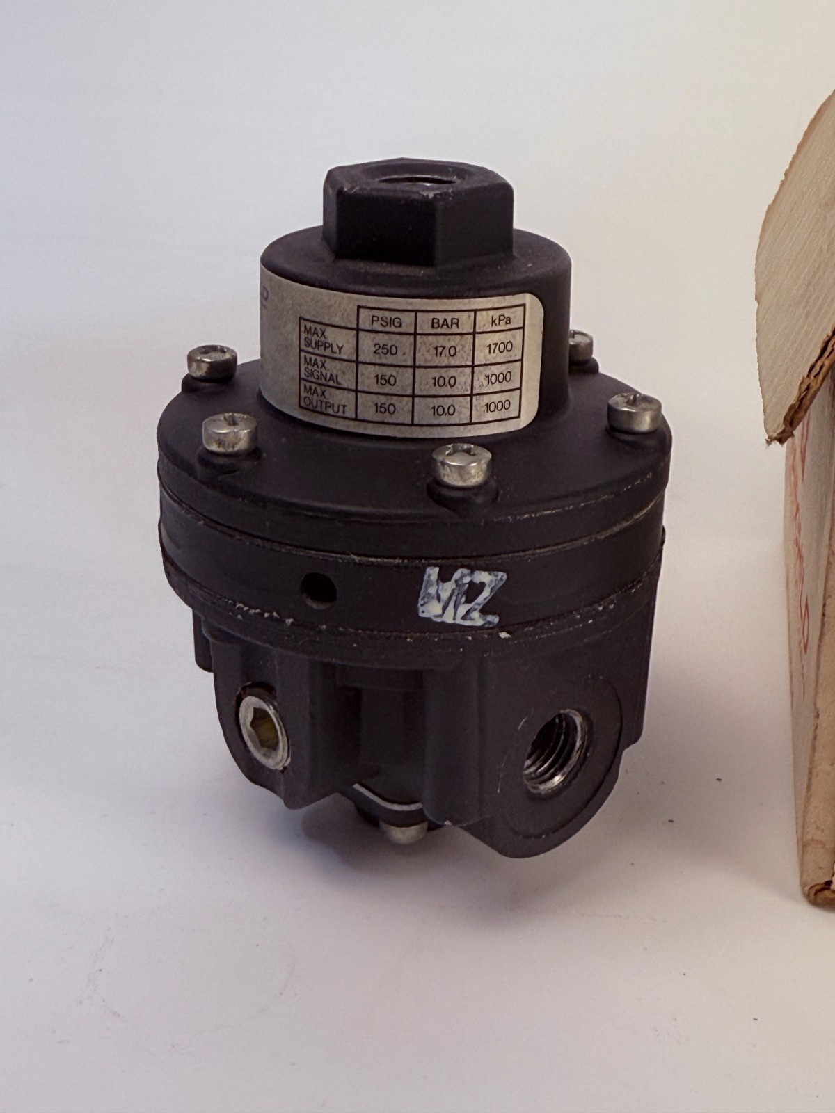Fairchild 20712 ~ NEW ~ Model 20 Volume Booster 250 PSI 1/4″ NPT Pneumatic.
