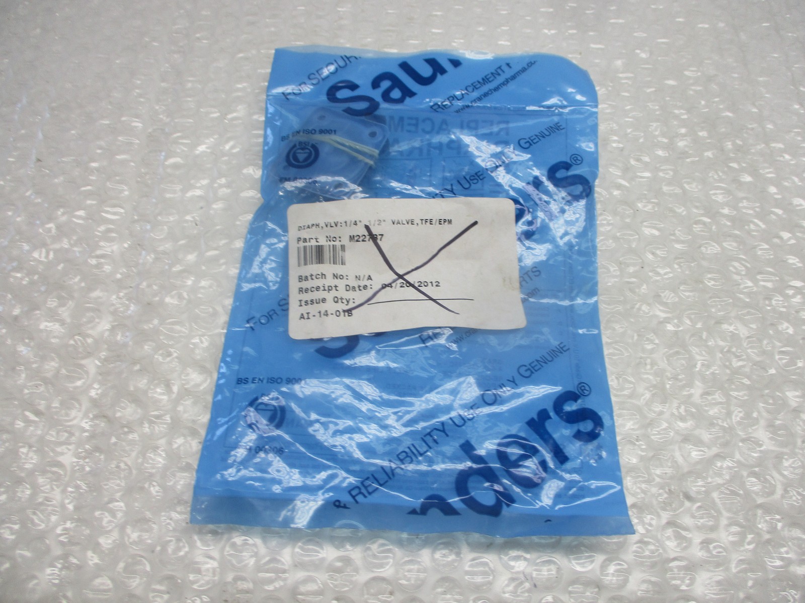 SAUNDERS DP008S6 A-008214S425C-1/4″ DIAPHRAGM NSMP